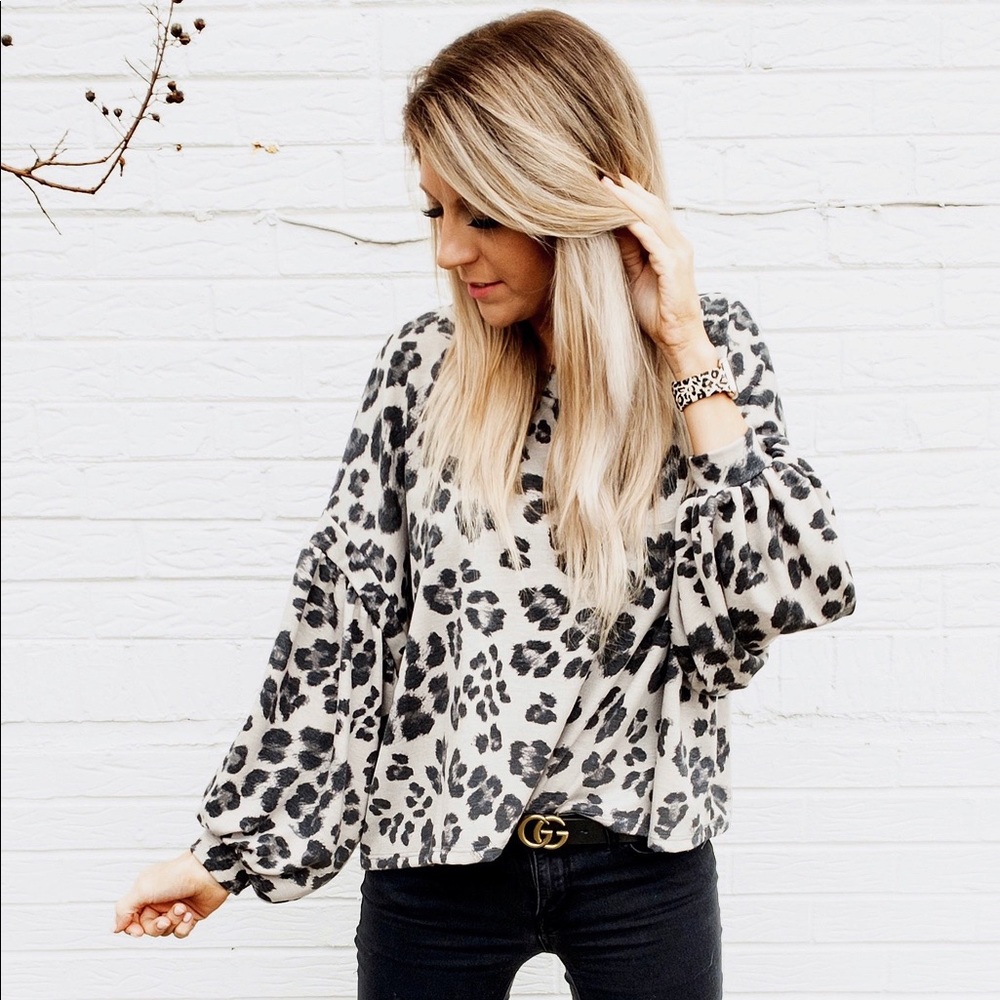Cheetah Top - Picture 1 of 2